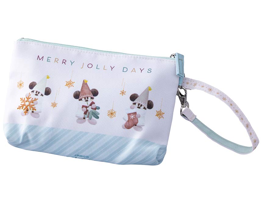 TDR - 2025 Mickey Christmas fairy "Lil Lin Lin" Collection x Mickey Christmas fairy "Lil Lin Lin" Souvenir Carry On Zipper Pouch (Release Date: Nov 10, 2025)