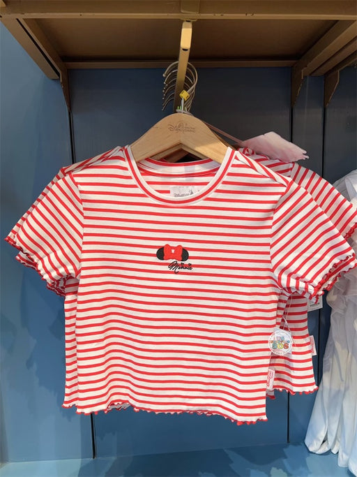 HKDL - Minnie Mouse Crop Top or Short T Shirt for Adults