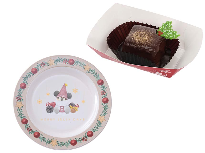 TDR - 2025 Mickey Christmas fairy "Lil Lin Lin" Merry Jolly Days Collection x Souvenir Plate (Release Date: Nov 10, 2025)