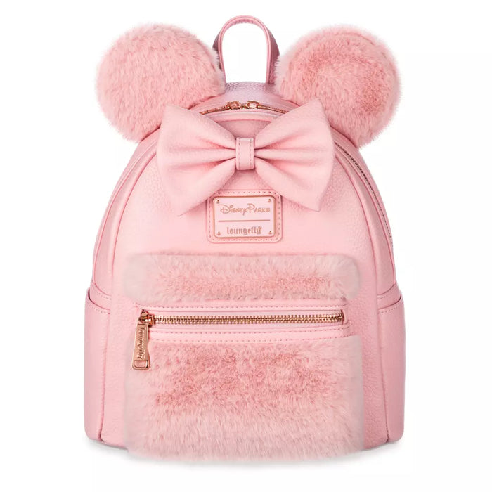 HKDS - Minnie Mouse Loungefly Mini Backpack, Piglet Pink