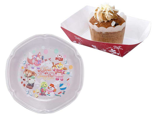 TDR - Duffy & Friends "Secret Of a Snowy Day" Collection x Souvenir Dessert Plate (Release Date: Nov 4, 2025)