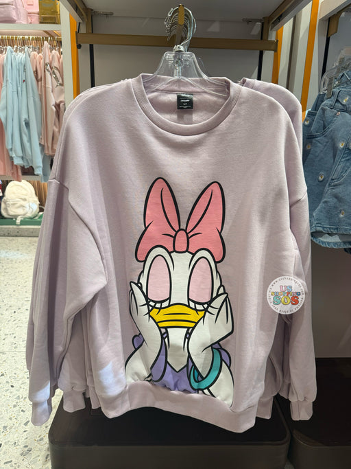 DLR/WDW -  Cakeworthy Daisy Duck Lavender Pullover (Adult)