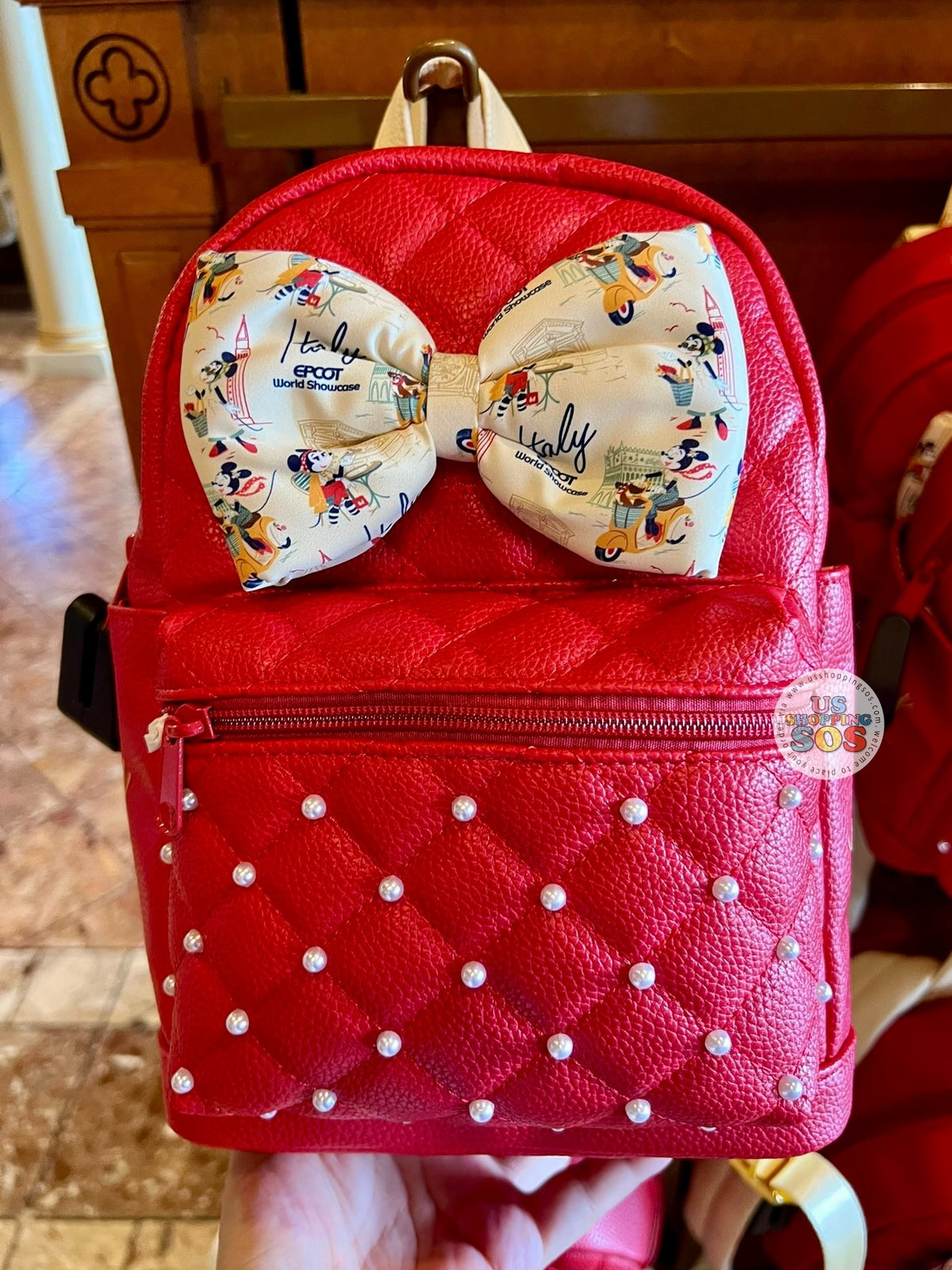 WDW - Epcot World Showcase Italy - Minnie Me Time 2025 - Red