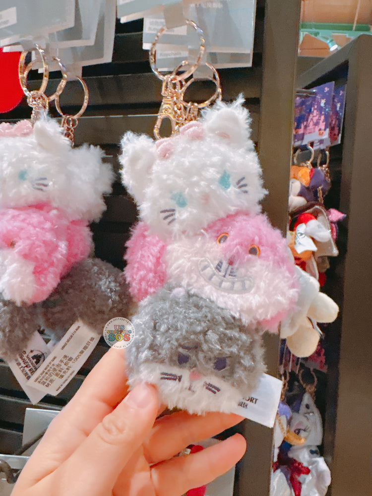 SHDL - Disney Cats "Paw Paw" Party x Lucifer, Cheshire Cat & Marie Big Face Plush Keychain