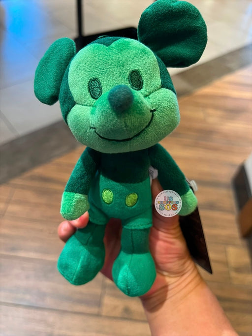 DLR/WDW - Logo Mania 2026 The Tiki Tiki Tiki Room - Emerald Green Mickey nuiMOs Plush Toy