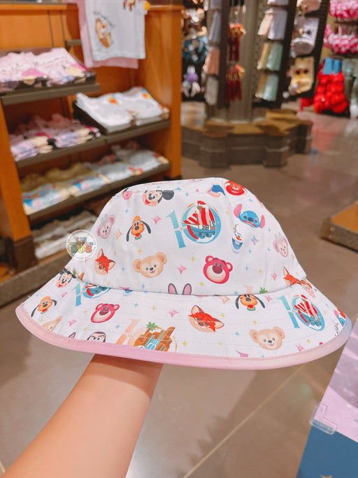 SHDL - 2026 10th Birthday Celebration Cute Collection x Disney Characters All Over Print Bucket Hat