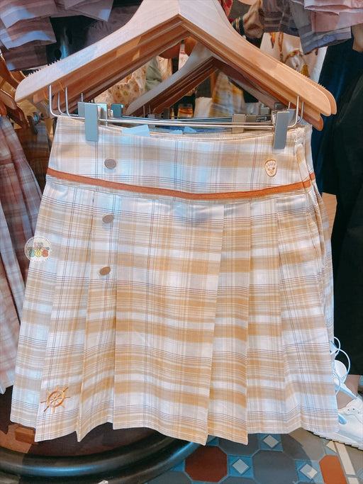 SHDL - Duffy & Friends Campus Style x Duffy Checkered Pattern Skirt for Adults