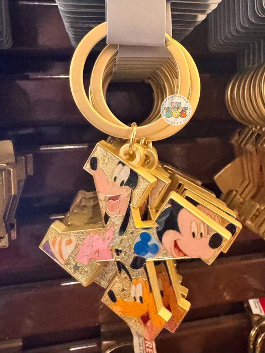 DLR/WDW - Mickey & Friends Alphabet Keychain