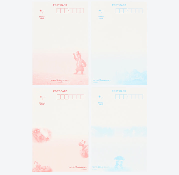TDR - Tokyo Disney Resort 10 Postcards Set