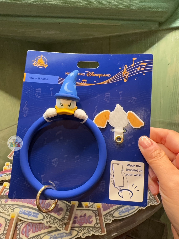 HKDL -  Mickey’s PhilharMagic Donald Duck Sorcerer Phone Wristlet