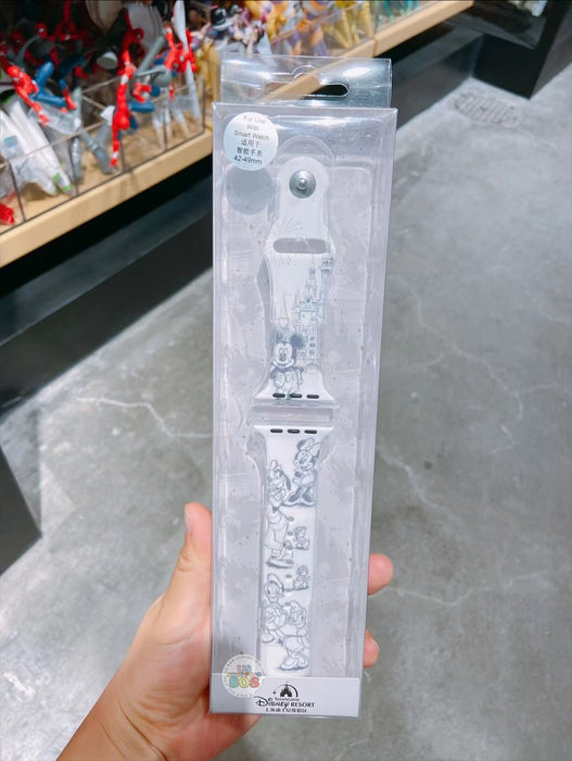 SHDL - Sketch Style Mickey & Friends Watch Band Set, for use with Apple Watch