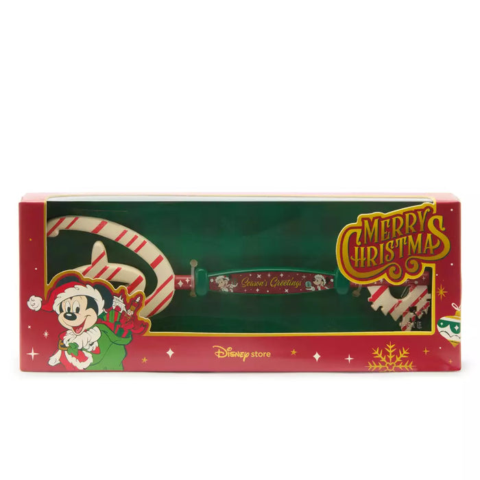 HKDS - Mickey and Minnie Mouse Christmas Collectible Key