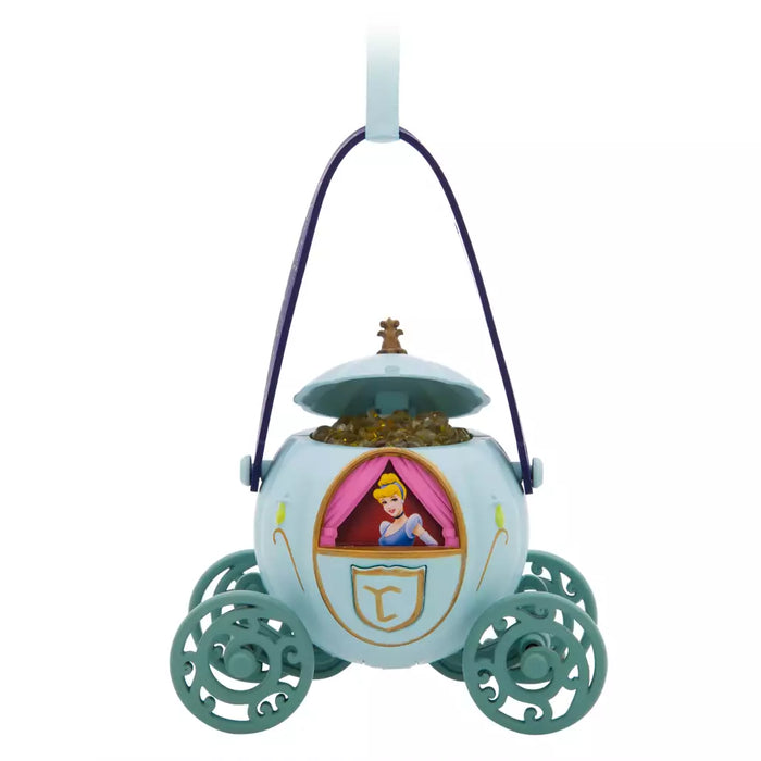 HKDS - Pumpkin Coach Light-Up Popcorn Bucket Ornament, Cinderella