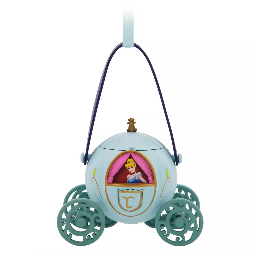 HKDS - Pumpkin Coach Light-Up Popcorn Bucket Ornament, Cinderella