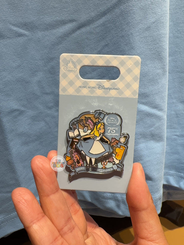 HKDL - 2026 Alice in the Wonderland 75 Anniversary x Pin Badge