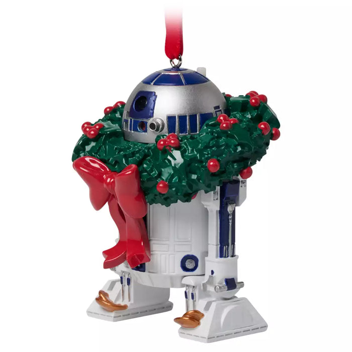 HKDS - R2-D2 Light-Up and Sound Living Magic Holiday Sketchbook Ornament, Star Wars