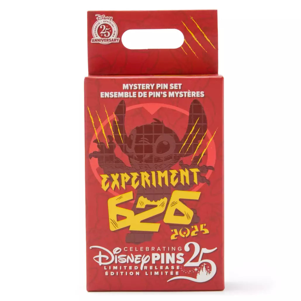 HKDS - Stitch Experiment 626 2-Piece Mystery Pin Blind Pack