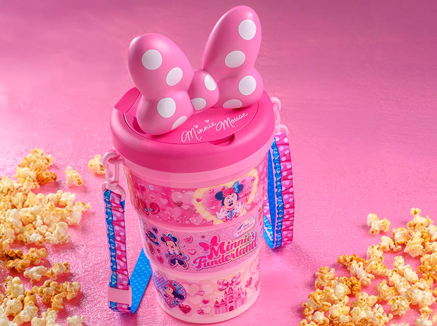 TDR - Minnie Mouse Funderland 2026 Collection x Foldable Popcorn Bucket (Release Date: Jan 13, 2026)