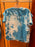 WDW - Rock ‘n’ Roller Coaster Starring The Muppets 2026 - Animal Blue Tie-Dye Graphic T-Shirt (Adult)