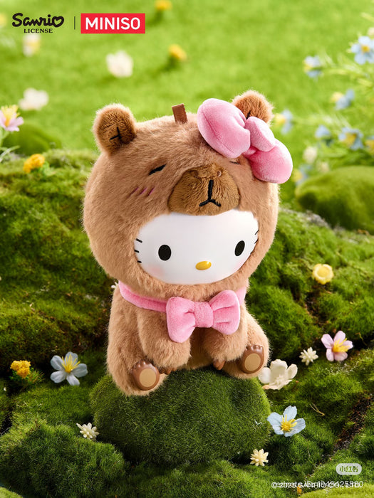 MINISO - Sanrio Characters ‘Chill Capybara’ Vinyl Plush Pendant Mystery Blind Box (Release Date: Dec 15, 2025)
