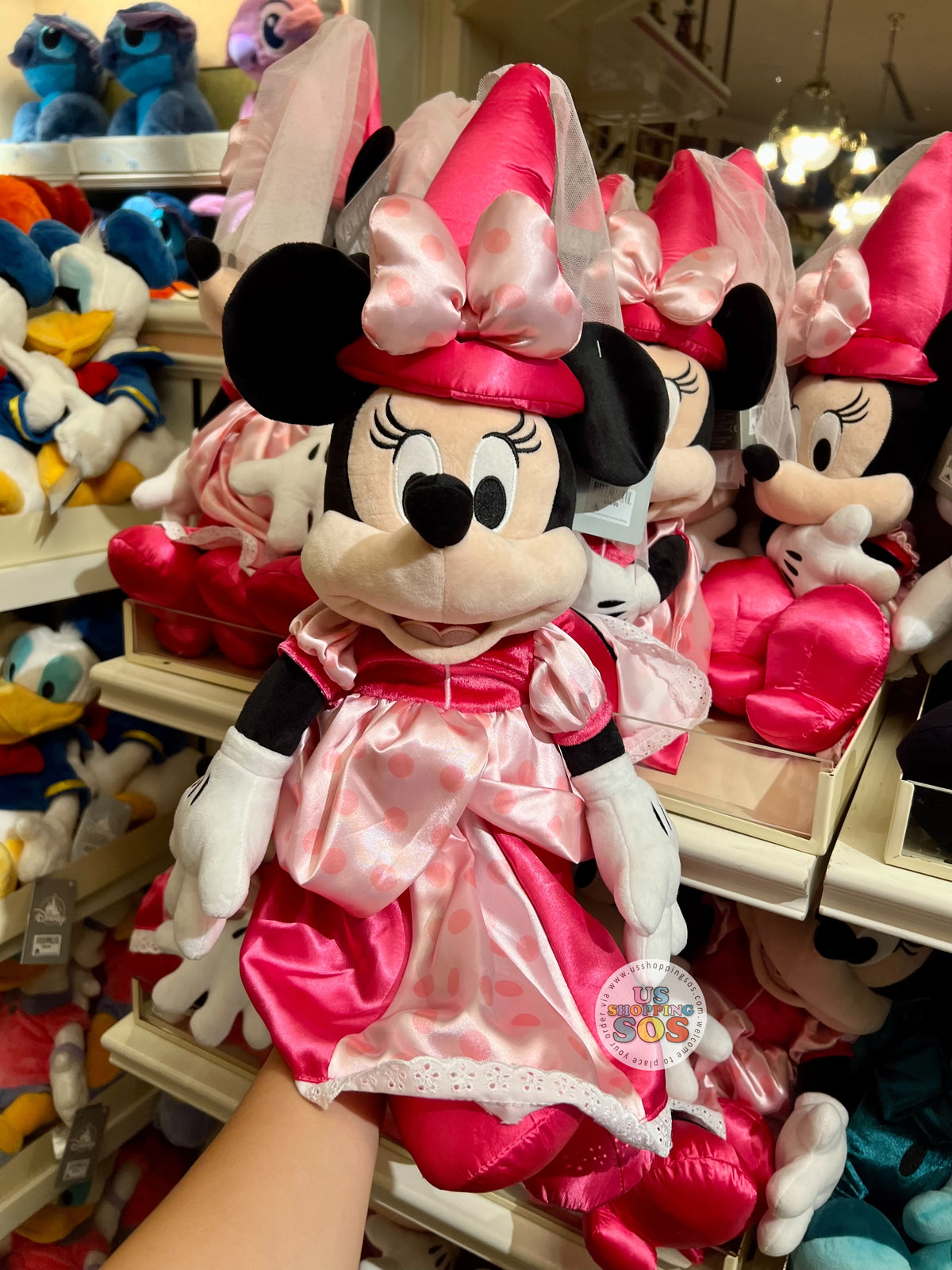 DLR/WDW - Mickey & Friends Plush Toy - Minnie Sorcerer (Size M
