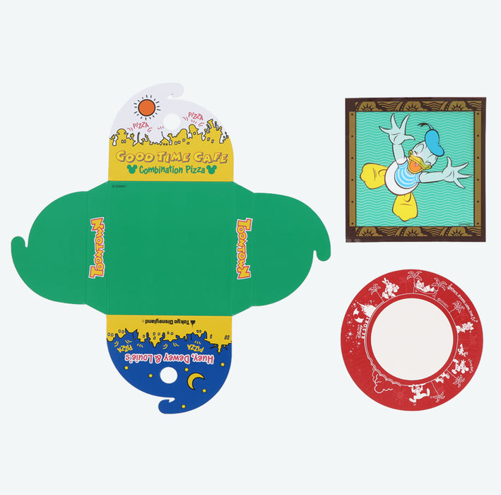 TDR - House Work Toy Set (Mickey pizza, little green buns, ukiwa man, Mickey waffles, and drinks)