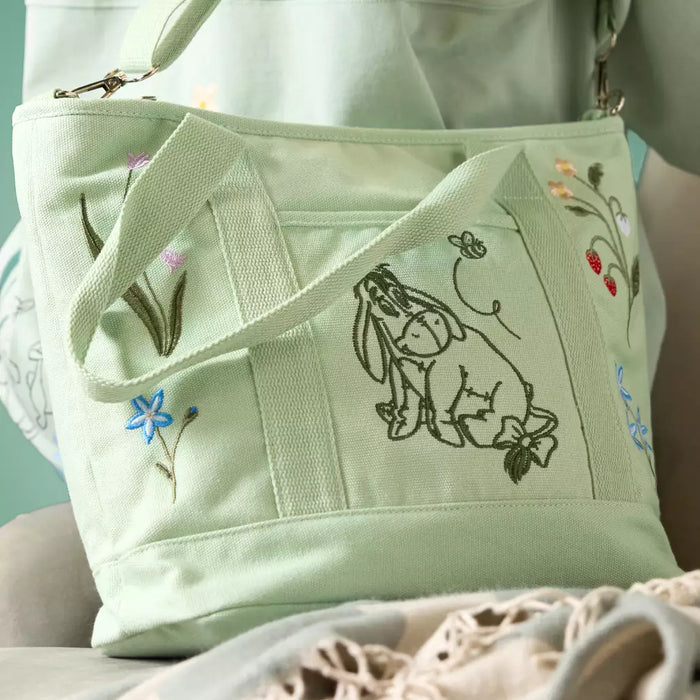 HKDS - Winnie the Pooh & Friends x Eeyore Green Color Tote Bag