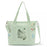 HKDS - Winnie the Pooh & Friends x Eeyore Green Color Tote Bag