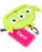 Japan Sunstar Stationary - Toy Story Alien Silicone Pouch with Carabiner