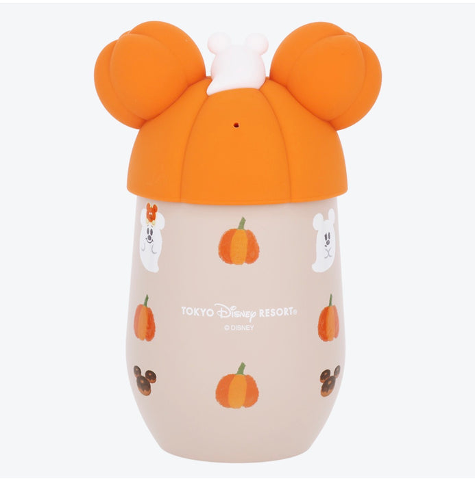 TDR - 2026 Disney Halloween x Mickey & Minnie Mouse 'Scared Ghost & Pumpkin Lantern Collection x Stainless Steel Tumbler (Release Date: Sept 15, 2026)