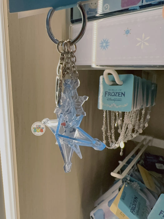 HKDL - 2025 World of Frozen x Olaf 3D Star Keychain
