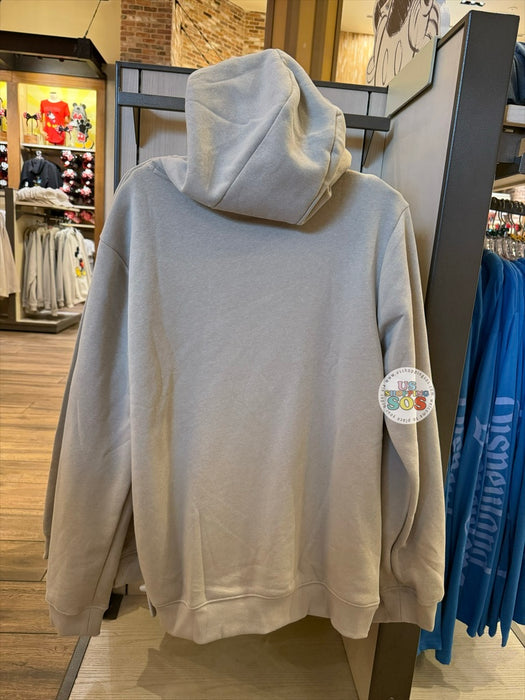 DLR/WDW - Classic Mickey Sherpa Icon Park Logo Oat Hoodie Pullover (Adult)