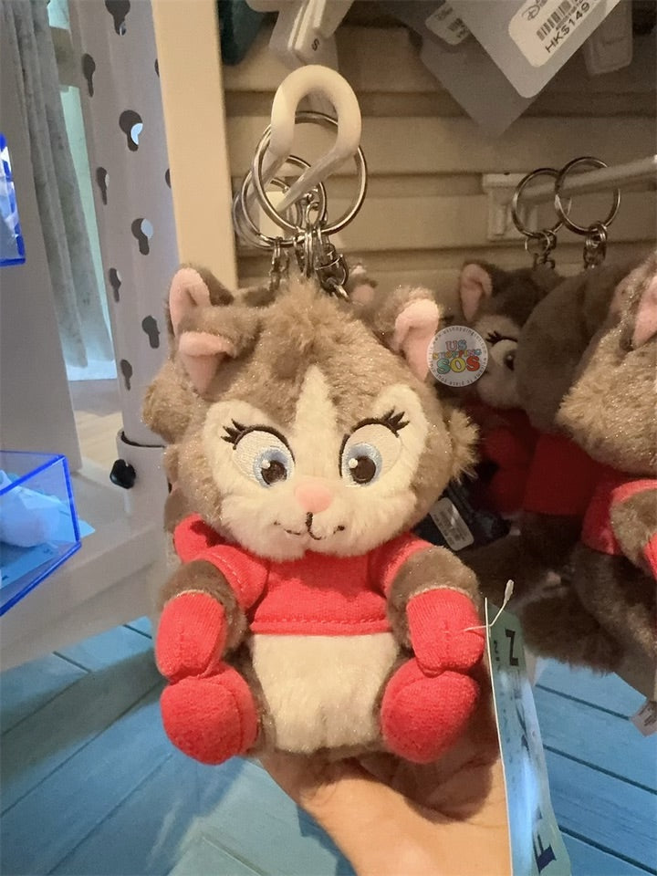 HKDL - World of Frozen 1st Anniversary x Kitten With Red Scarf Plush Keychain