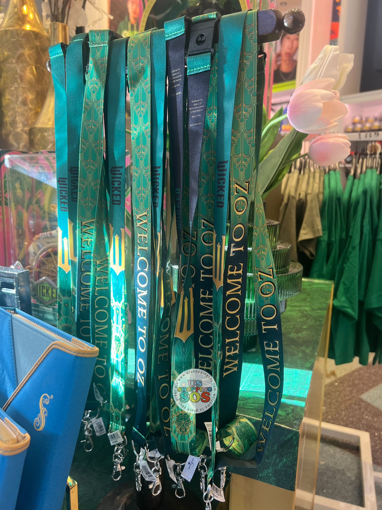 Universal Studios - Wicked - Welcome to Oz Lanyard