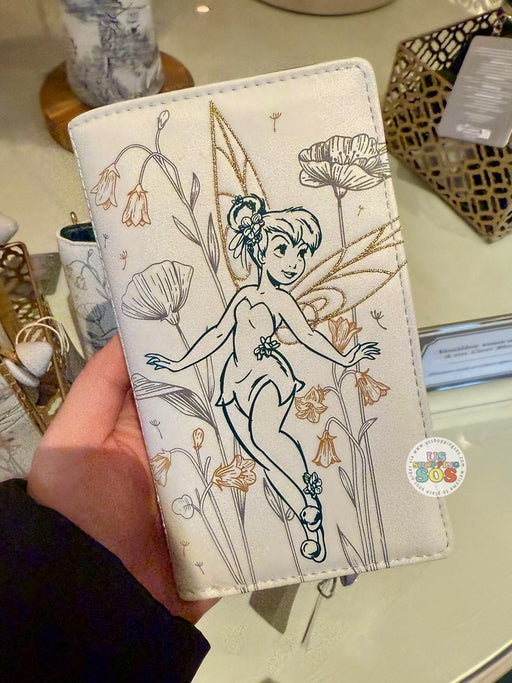 DLP - Tinker Bell Floral Pastal - White Wallet