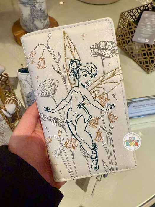 DLP - Tinker Bell Floral Pastal - White Wallet