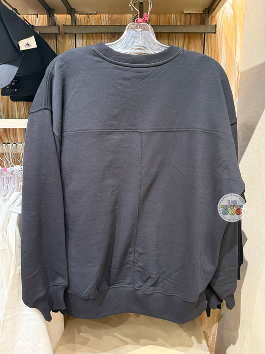 DLR/WDW - Park Logo Authentic Castle Original Black Pullover (Adult)