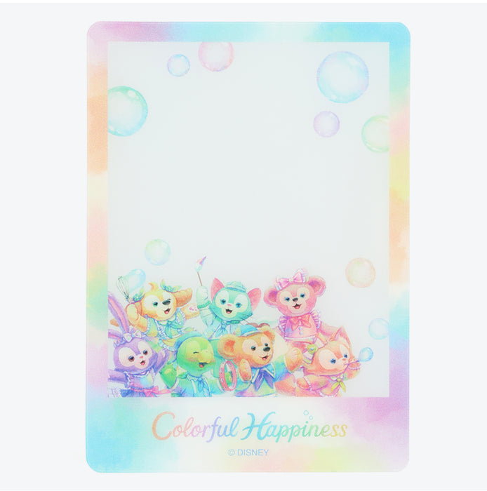 TDR - Duffy & Friends 20th Anniversary: Colorful Happiness x Duffy & Friends Postcards & Clear Folders Set (Release Date: Apr 8, 2025)