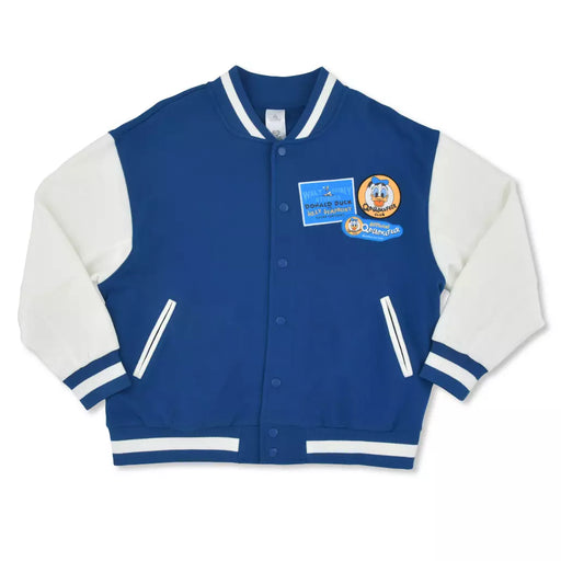 HKDS - Donald Duck Birthday x Donald Duck Baseball Bomber Jacket for Aduts