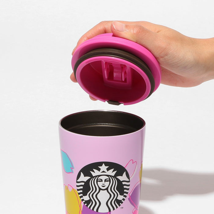 Starbucks Japan - Sakura Cherry Blossom 2024 x Colorful Petal Stainless Steel TOGO Cup Tumbler 355 ml (Release Date: Feb 15)