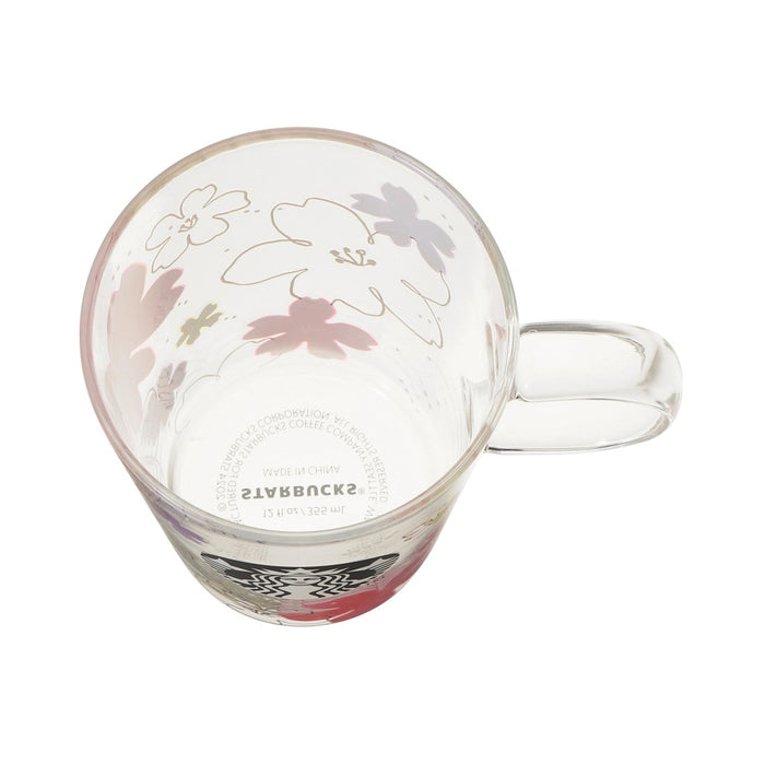 Starbucks Japan - Sakura Cherry Blossom 2024 x Heat Resistant Glass Mug 355ml (Release Date: Feb 15)