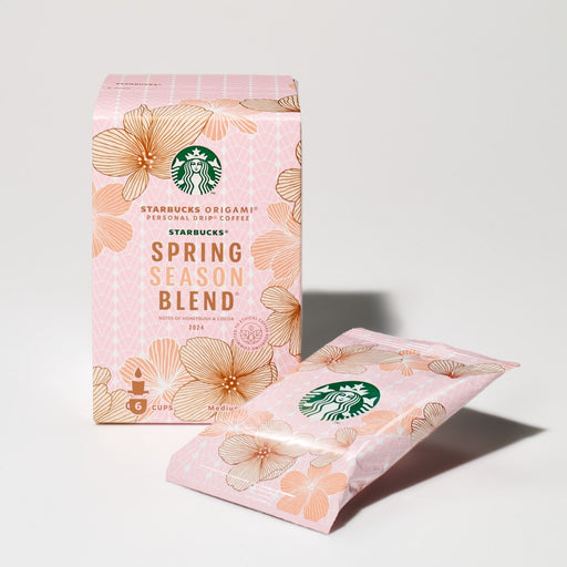Starbucks Hong Kong - Sakura Cherry Blossom 2024 Collection x Starbucks Origami® Spring Season Blend® 6 bags