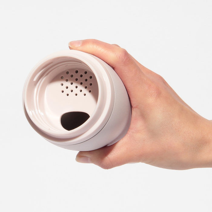 Starbucks Japan - 2026 Bitter & Sweet Collection x Gift boxed curved stainless steel bottle, pink beige, 355ml (Release Date: Jan 12, 2026)