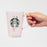 Starbucks Japan - 2026 Bitter & Sweet Collection x Gift boxed heat-resistant glass logo mug, pink beige, 384ml (Release Date: Jan 12, 2026)