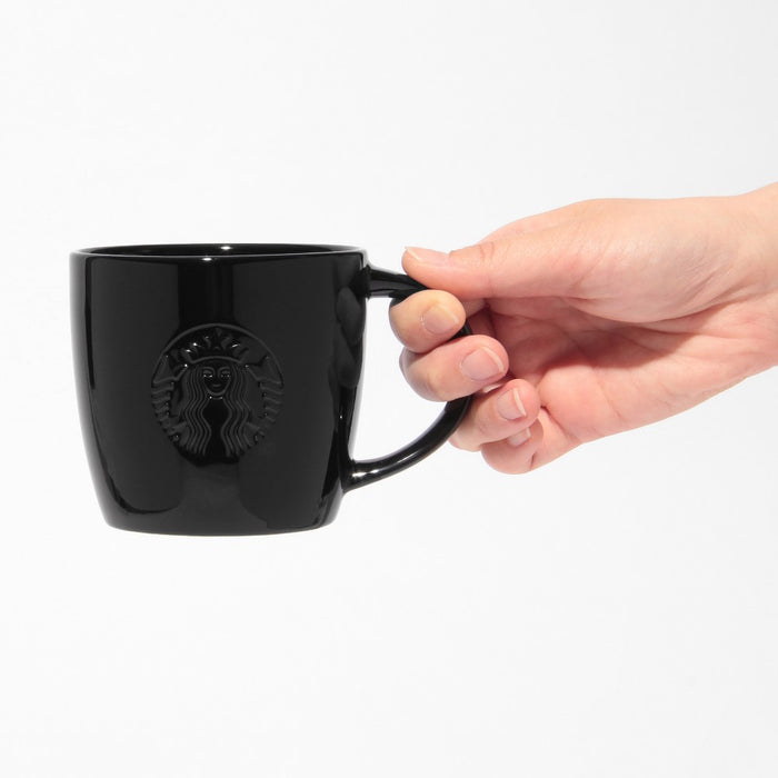 Starbucks Japan - 2026 Bitter & Sweet Collection x Gift boxed logo mug, black, 355ml (Release Date: Jan 12, 2026)