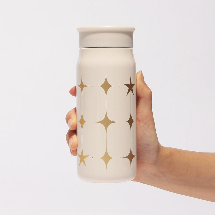 Starbucks Japan - 2026 Bright New Year Collection x Stainless steel mini bottle, ivory, 355ml