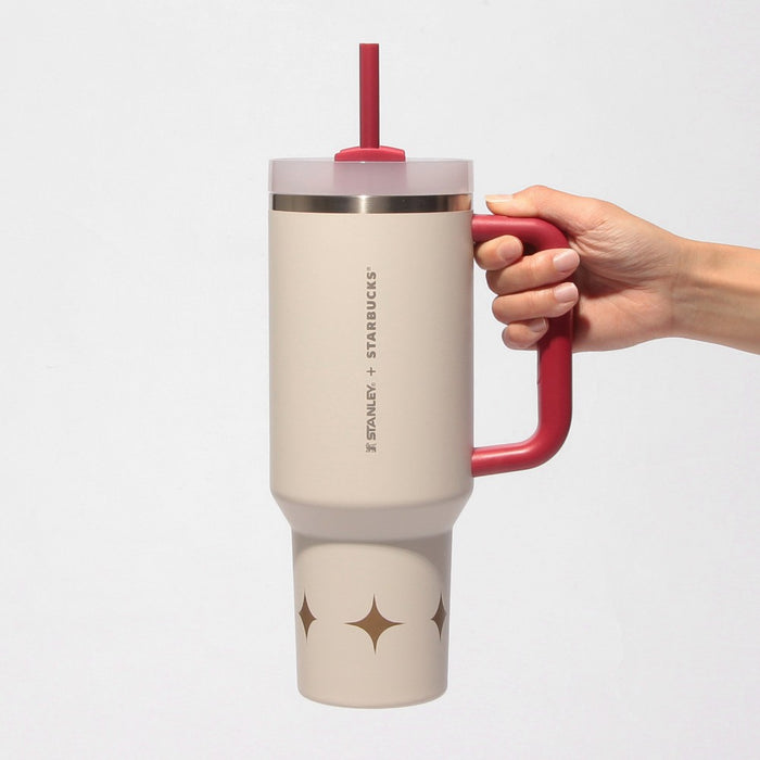 Starbucks Japan - 2026 Bright New Year Collection x 3-Way Stainless Steel Tumbler STANL EY Ivory 1183ml