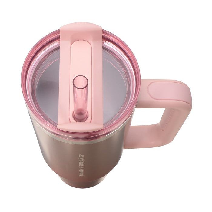 Starbucks Japan - 2026 Bitter & Sweet Collection x STAN LEY 3-Way Stainless Steel Tumbler, Pink Gradient, 887ml (Release Date: Jan 12, 2026)