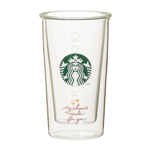 Starbucks Japan - 2026 Bitter & Sweet Collection x Double-walled heat-resistant glass 355ml (Release Date: Jan 12, 2026)