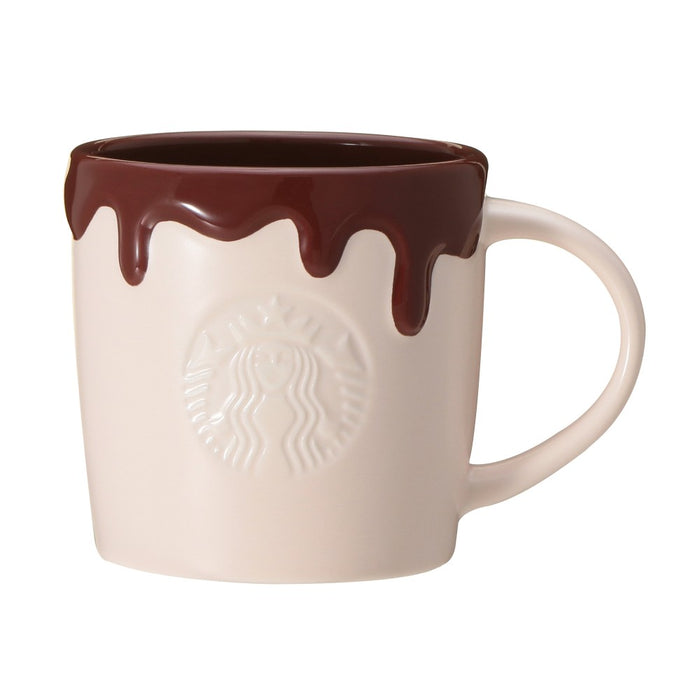 Starbucks Japan - 2026 Bitter & Sweet Collection x Valentine's Day 2026 Logo Chocolate Mug 355ml (Release Date: Jan 12, 2026)